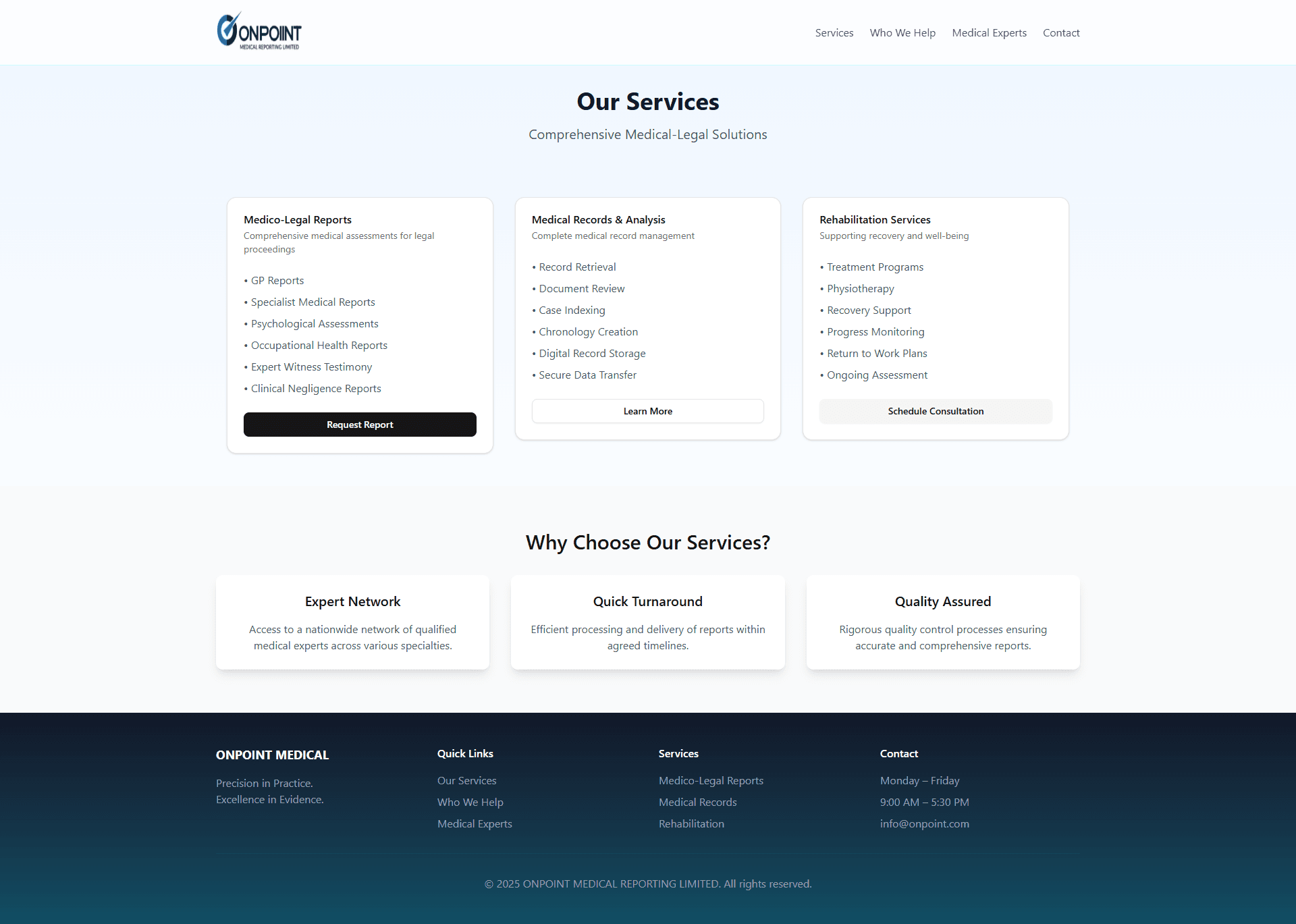 Hospital Website – Static Web Application